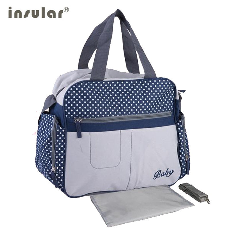 Insular Large capacity baby diaper bags baby bolsa maternidade baby bags for mum baby nappy bags mummy maternity messenger bags
