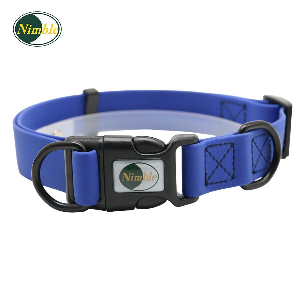 6 Colors Pet Dog Collar, PVC Waterproof Puppy Collars for Small Medium Large Dogs Dirty Resistant and Easy to Clean Pet Supplies - anconmall