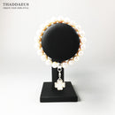 Freshwater Pearls Charm Bracelet Europe Club Style Fine Jewerly For Women Gift In 925 Sterling Silver