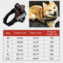K9 Harness For Dogs Reflective Adjustable Pet Dog Harnesses Vest Dog Collar For Husky Shepherd Small Medium Large Dogs Supplies - anconmall