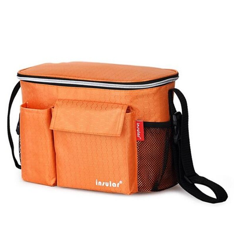 Insular Diaper Bag for Stroller Baby Stroller Bag Thermal Insulation Nappy Waterproof Mummy  Bags Baby Stroller Organizer