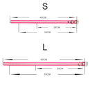 New Fashion Pet Dog Collar High Quality TPU + Nylon Waterproof Deodorant Resistant Dirt Easy Clean Collars 7 Colors Pet Supplies - anconmall