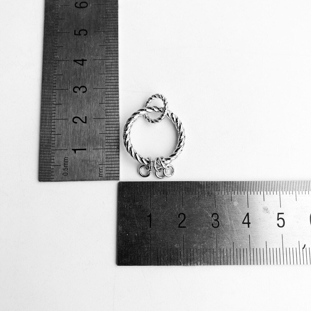 Pendant Charm Carrier Cord Look,2018 Brand Fashion Jewelry Europe Style Bijoux 925 Sterling Silver Gift For  Woman Club Men