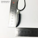 Beads Necklace Tooth, Brand New  Max Rope Fashion Jewelry Europe Style Rebel Cross Bijoux Gift For Men & Women Friend @