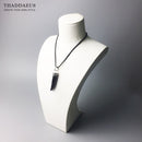 Beads Necklace Tooth, Brand New  Max Rope Fashion Jewelry Europe Style Rebel Cross Bijoux Gift For Men & Women Friend @