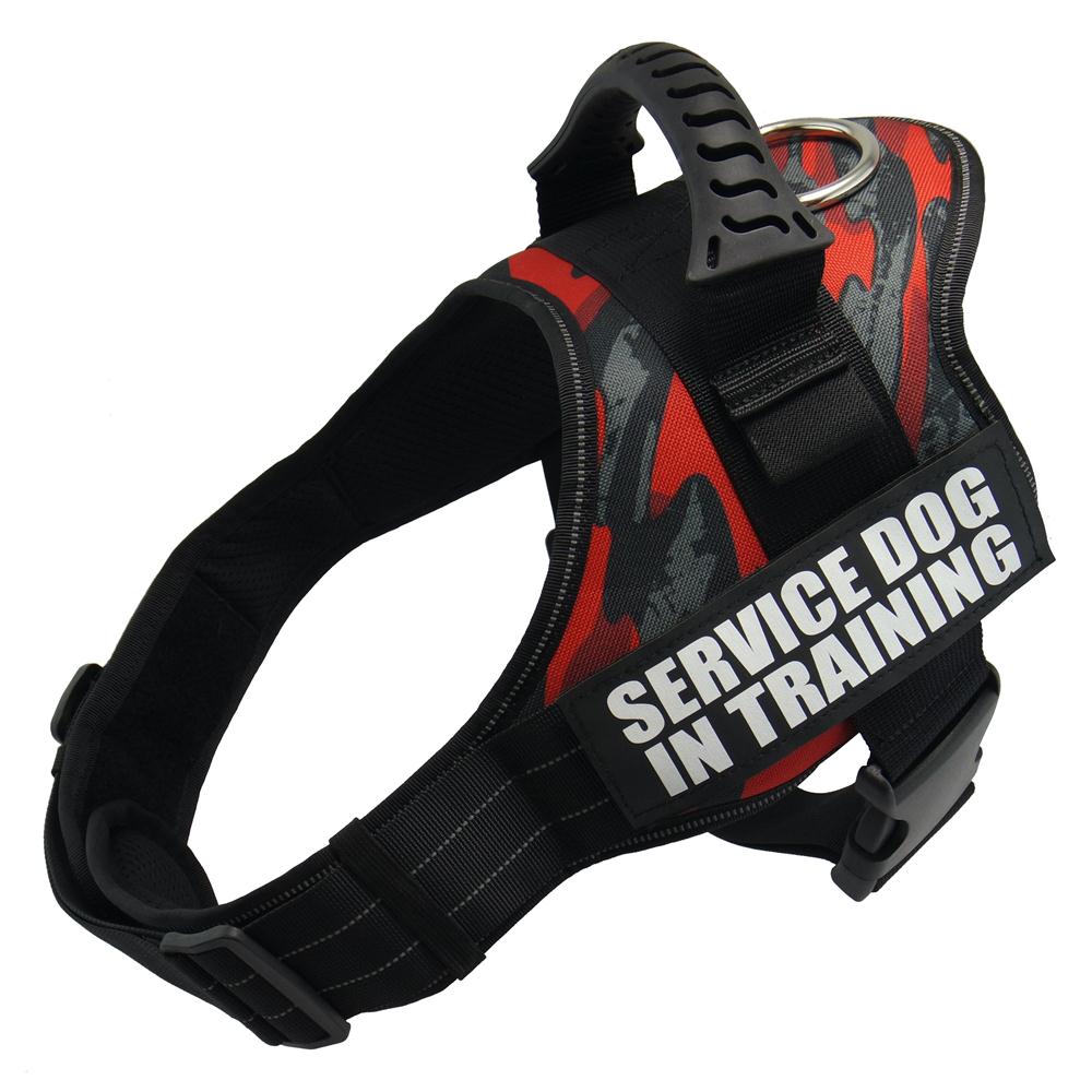 K9 Harness For Dogs Reflective Adjustable Pet Dog Harnesses Vest Dog Collar For Husky Shepherd Small Medium Large Dogs Supplies - anconmall