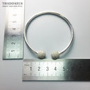 Bracelet Bangles Disco Ball Europe Style Fashion Glam Jewelry Gift For Women,2017 Brand New Good In 925 Sterling Silver Soul