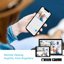 Reolink 5MP PTZ Home Security Camera Wifi 2.4G/5G 3x Optical Zoom Pan/Tilt 2-way Audio Indoor Baby Monitor SD Card Slot E1 Zoom