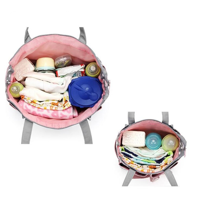 5pcs/Set Fashion Mother Bag Diaper Bags For Mom Baby Large Capacity Nappy Bags Organizer Stroller For Maternity Hobos Handbags