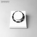 Bracelet Hero Rebel Bead Europe Style Fashion Jewelry Gift For Men And Women,In Sterling Silver And Black Obsidian