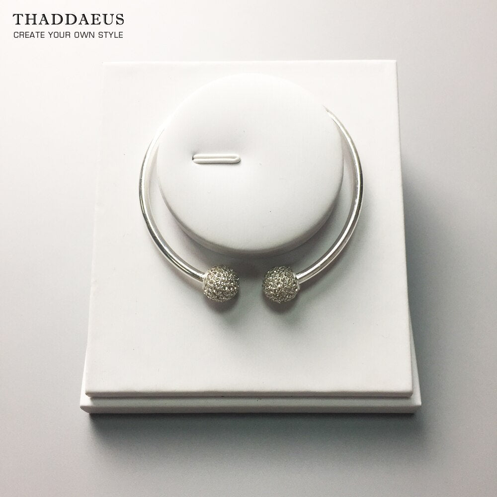 Bracelet Bangles Disco Ball Europe Style Fashion Glam Jewelry Gift For Women,2017 Brand New Good In 925 Sterling Silver Soul