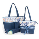 5pcs/Set Fashion Mother Bag Diaper Bags For Mom Baby Large Capacity Nappy Bags Organizer Stroller For Maternity Hobos Handbags