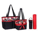 5pcs/Set Fashion Mother Bag Diaper Bags For Mom Baby Large Capacity Nappy Bags Organizer Stroller For Maternity Hobos Handbags