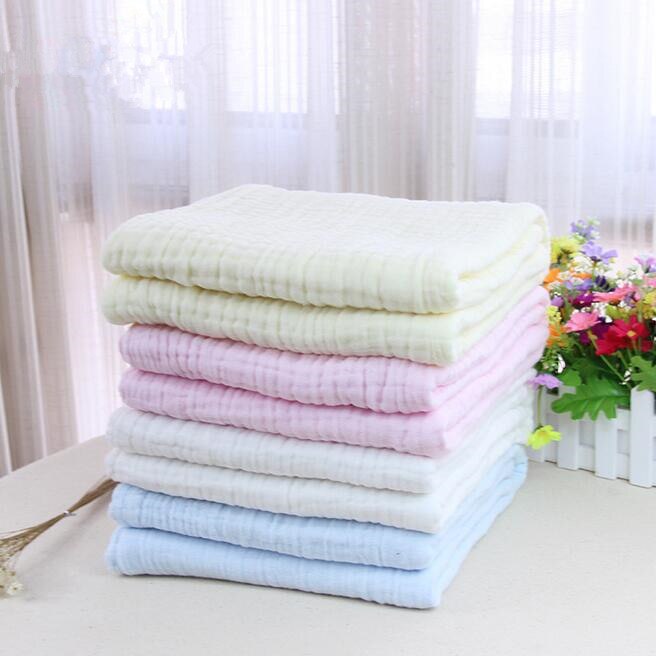 110 CM*110 CM new hot baby blankets solid color suit cotton child blankets fashion receiving blankets sleeping bag