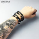 Bracelet Hero Rebel Bead Europe Style Fashion Jewelry Gift For Men And Women,In Sterling Silver And Black Obsidian