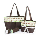 5pcs/Set Fashion Mother Bag Diaper Bags For Mom Baby Large Capacity Nappy Bags Organizer Stroller For Maternity Hobos Handbags