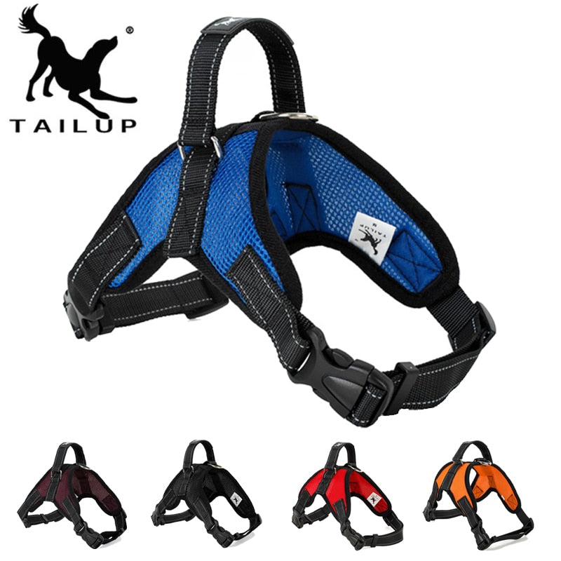 Dog Supplies K9 Pet Dog Harness Breathable Mesh Chest Strap High Quality Vest Dog Harness for Large Medium and Small Pet Product - anconmall