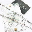 Charm Necklace Link Chain Winter New Fashion Jewelry Europe 925 Sterling Silver Gift For Women Men