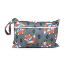 Mommy Diaper Dag Baby Toiletry Bags with Zippered Baby Diapers Waterproof Organizer Reusable Wet Dry Bags Mommy Bag