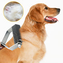 Pet Comb Nail Clippers Dog Grooming Wooden Handle Open Knot Comb Hair Removal Brush Float Nail Scissors For Dogs Cats - anconmall
