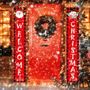 Santa Claus Door Banner Christmas Decor For Home 2022 Merry Christmas Decor Xmas Ornament Navidad Noel Happy New Year 2023 - anconmall