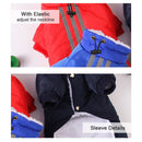 Dog&#39;s Winter Cotton Jumpsuit Pet Clothes Warm Jacket Thicker Coat Pets Clothing for Small Medium Dog French Bulldog Teddy Puppy - anconmall