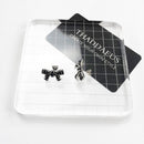 Bow Knot Stud Earrings,Europe Style Glam Fine Jewerly For Women Gift In 925 Sterling Silver
