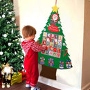 DIY Felt Christmas Tree Christmas Decoration for Home Navidad 2022 New Year Kids Gift Christmas Ornaments Santa Claus Xmas Decor - anconmall