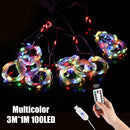 USB Christmas Curtain Lights Christmas Decorations for Home Christmas Ornaments Tree Xmas Navidad Natal Decor 2022 New Year 2023