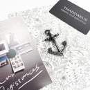 Pendant Skull Anchor Brand New Fashion Punk Jewelry Europe 925 Sterling Silver Accessories Rebel Gift For Woman Men