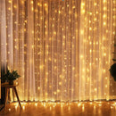 Christmas Lights Curtain Garland Merry Christmas Decorations For Home Christmas Ornaments Xmas Gifts Navidad 2022 New Year Decor