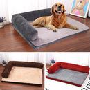 Pet Dog Bed Sofa Elegant Pet Cushion Dog Cat Kennel  Mat Removable Big Dog Bed Lounge Sofa Pet Beds For Small Medium Dogs - anconmall