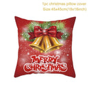 45*45 Christmas Cushion Cover Christmas Decorations for Home Throw Pillows Sofa Home Decor Christmas Pillowcase Pillow Cover