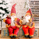 Santa Claus Dolls Merry Christmas Decorations for Home Christmas Gifts for Kids Xmas Navidad 2022 Navidad Kerst Decor New Year - anconmall