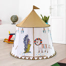 Kid Tent Portable Princess Castle Children Tent Teepee Foldable Play House Toys Tent Birthday Christmas Gift