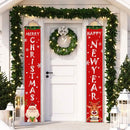 Santa Claus Christmas Banner Merry Christmas Decor For Home 2022 Christmas Ornaments Door Decor Xmas Navidad Noel Gifts New Year