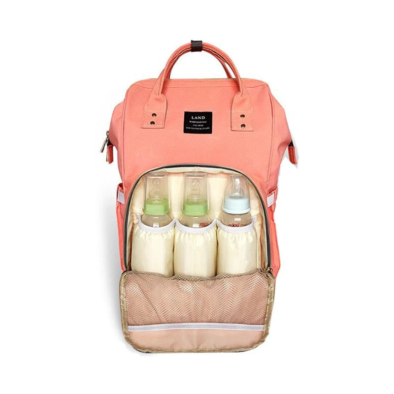 LAND Update Mummy Maternity Nappy Bag Brand Large Capacity Baby Bag Travel Backpack Desiger Nursing Bag for Baby Care