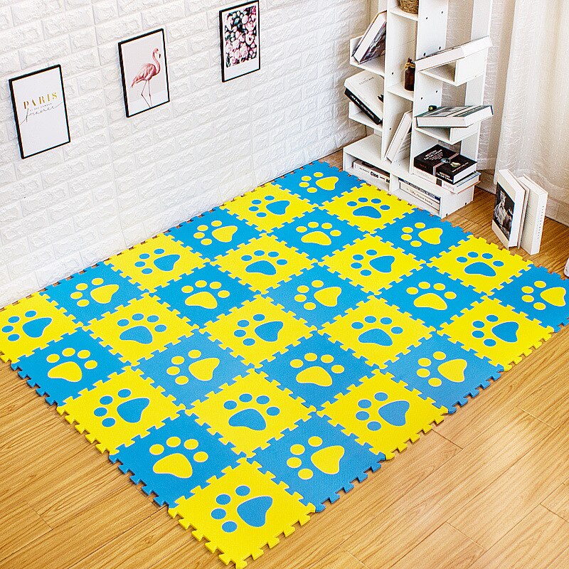 Children's Mat EVA Kids Foam Puzzle Carpet Baby Play Mat Interlocking Floor Tiles with Alphabet and Numbers DropShipping