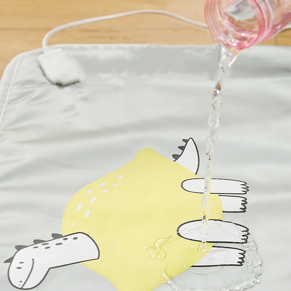 Winter Warmer Mat Bed Blanket Adjustable Heating Pad For Dog Cat Puppy Pet Electric Warm Mat Bed Waterproof Bite Resistant Wire - anconmall