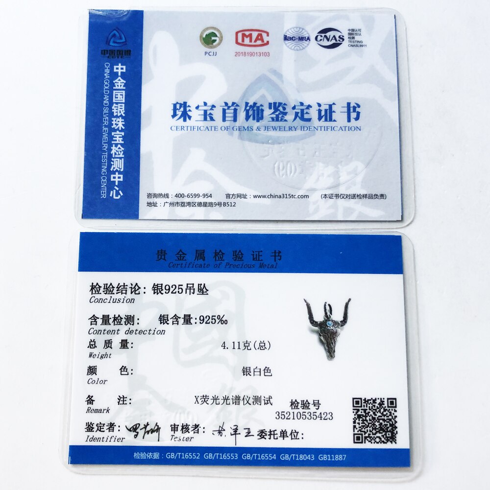 Pendant Bull Head Summer Fashion Iconic Wild West Jewelry Turquoise Accessorie 925 Sterling Silver Ethnic Gift For Woman Men