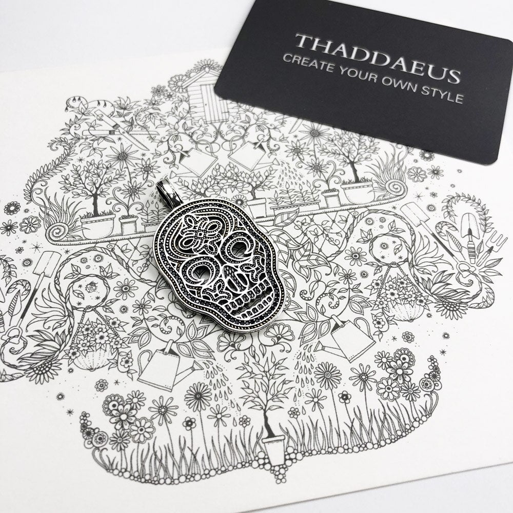 Pendant Skull Mask Yellow,2019 Brand Fashion Jewelry Europe Bijoux Accessories 925 Sterling Silver Gift For  Woman & Rebel Men