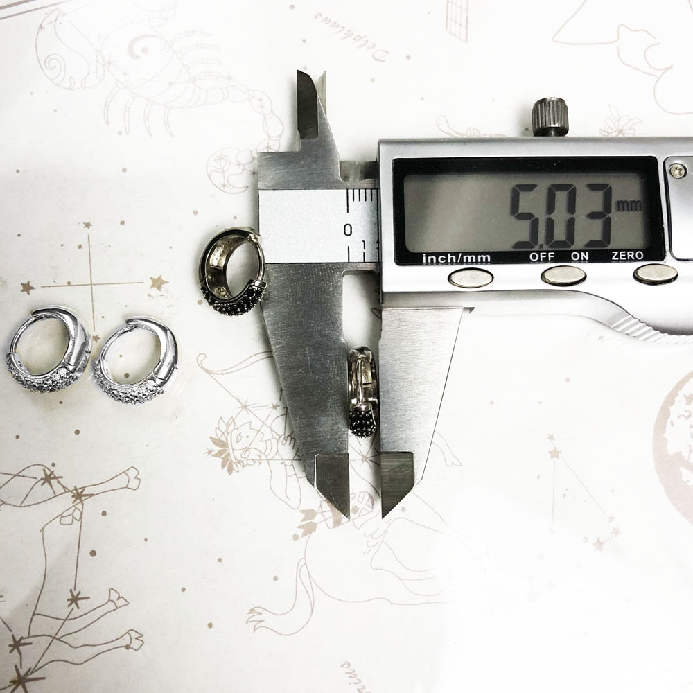 Water Drop Creole Hinged Hoop Earrings Europe Style Glam Fashion Good Jewerly For Women New Gift In Pure 925 Sterling Silver