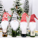 Christmas Wine Bottle Cover Bags Santa Claus Wine Bottle Cover Gift Bag Christmas Dinner Party Xmas Table Decor Merry Christmas