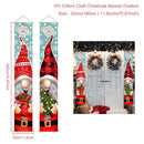 Santa Claus Banner Merry Christmas Decor For Home Christmas Door Decor Outdoor Xmas Ornament Navidad 2022 Happy New Year 2023 - anconmall
