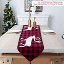 Huiran Linen Christmas Elk Snowman Table Runner Merry Christmas Decor For Home 2022 Xmas Ornaments New Year&#39;s Decor 2023 Navidad - anconmall