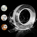 Nano Tape Reusable Traceless Waterproof Strong Adhesive Transparent Dounble Sided Tapes Bathroom Home Hanging Small Objects Tape