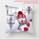 Santa Claus Snowman Cushion Cover Merry Christmas Decorations For Home Navidad 2022 Christmas Ornaments Xmas Gift New Year 2023