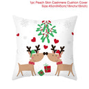 HUIRAN Christmas cushion cover Decorative Pillowcase sofa cushions Pillow cases Christmas Decoration For Home Decor Pillow Cover