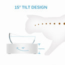 Non-slip Cat Bowls Double Bowls With Raised Stand Pet Food And Water Bowls For Cats Dogs Feeders Cat Bowl Pet Supplies