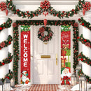 Santa Claus Door Banner Christmas Decor For Home 2022 Merry Christmas Decor Xmas Ornament Navidad Noel Happy New Year 2023 - anconmall